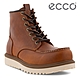 ECCO STAKER M 適酷英式經典高筒工裝靴 男鞋 棕色 product thumbnail 1