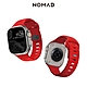 美國NOMAD Apple Watch專用運動風FKM橡膠錶帶-49/45/44/42mm-紅 product thumbnail 2