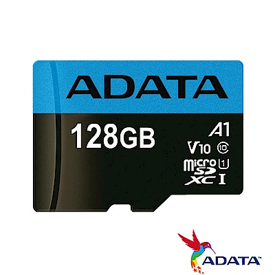 ADATA威剛 128G 100MB/s microSDXC UHS-I V10 記憶卡