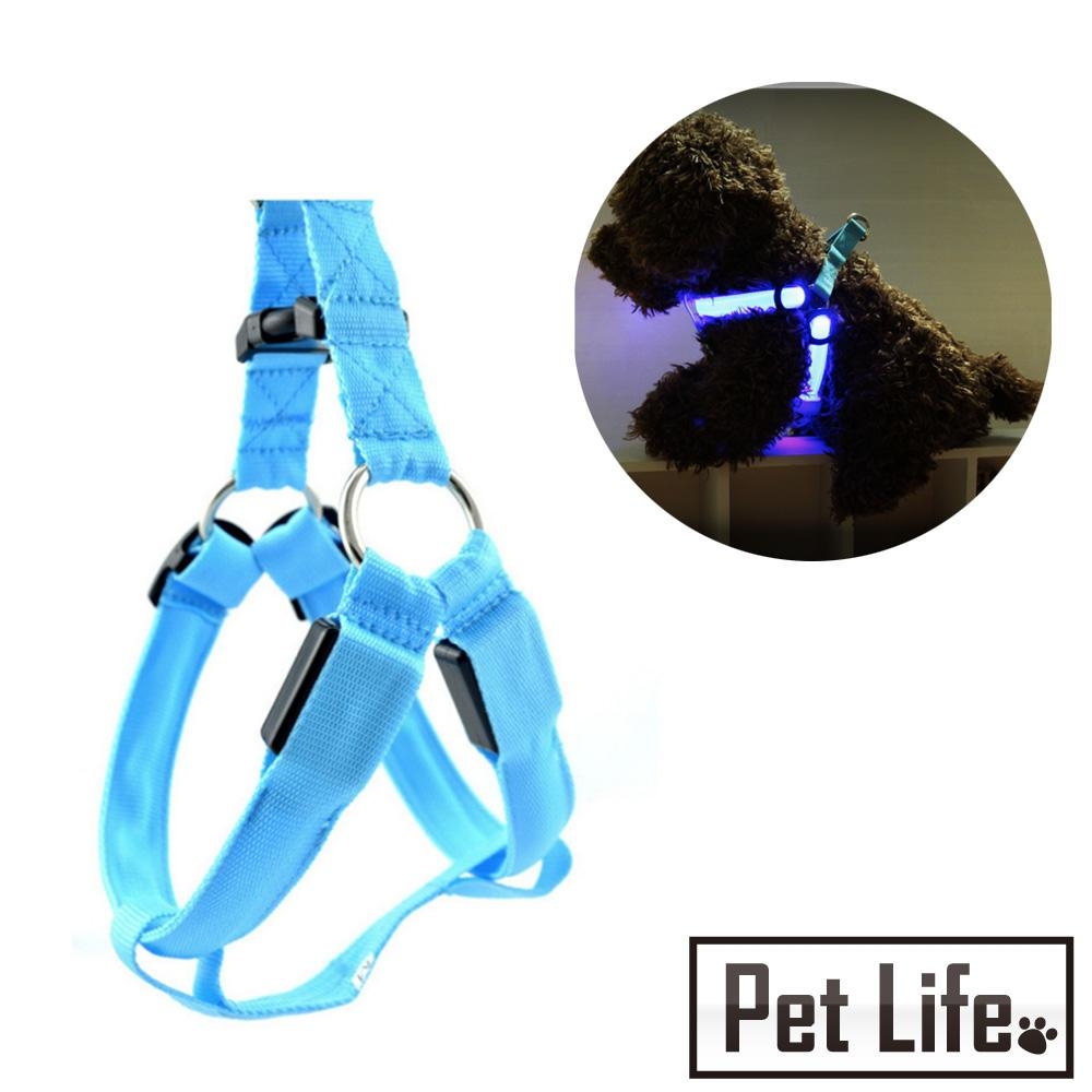 Pet Life LED寵物貓狗發光胸背帶/夜間散步夜光圈 XL product image 1