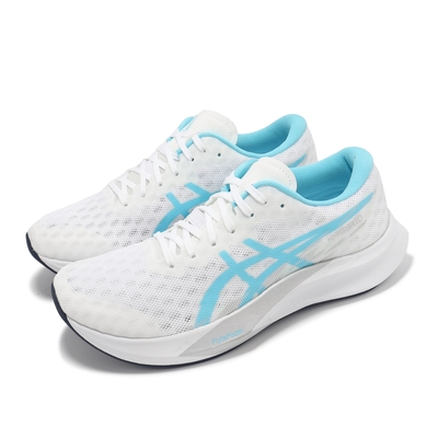 Asics 競速跑鞋 Hyper Speed 4 女鞋 白藍 回彈 厚底 競賽訓練鞋 亞瑟士 1012B677100