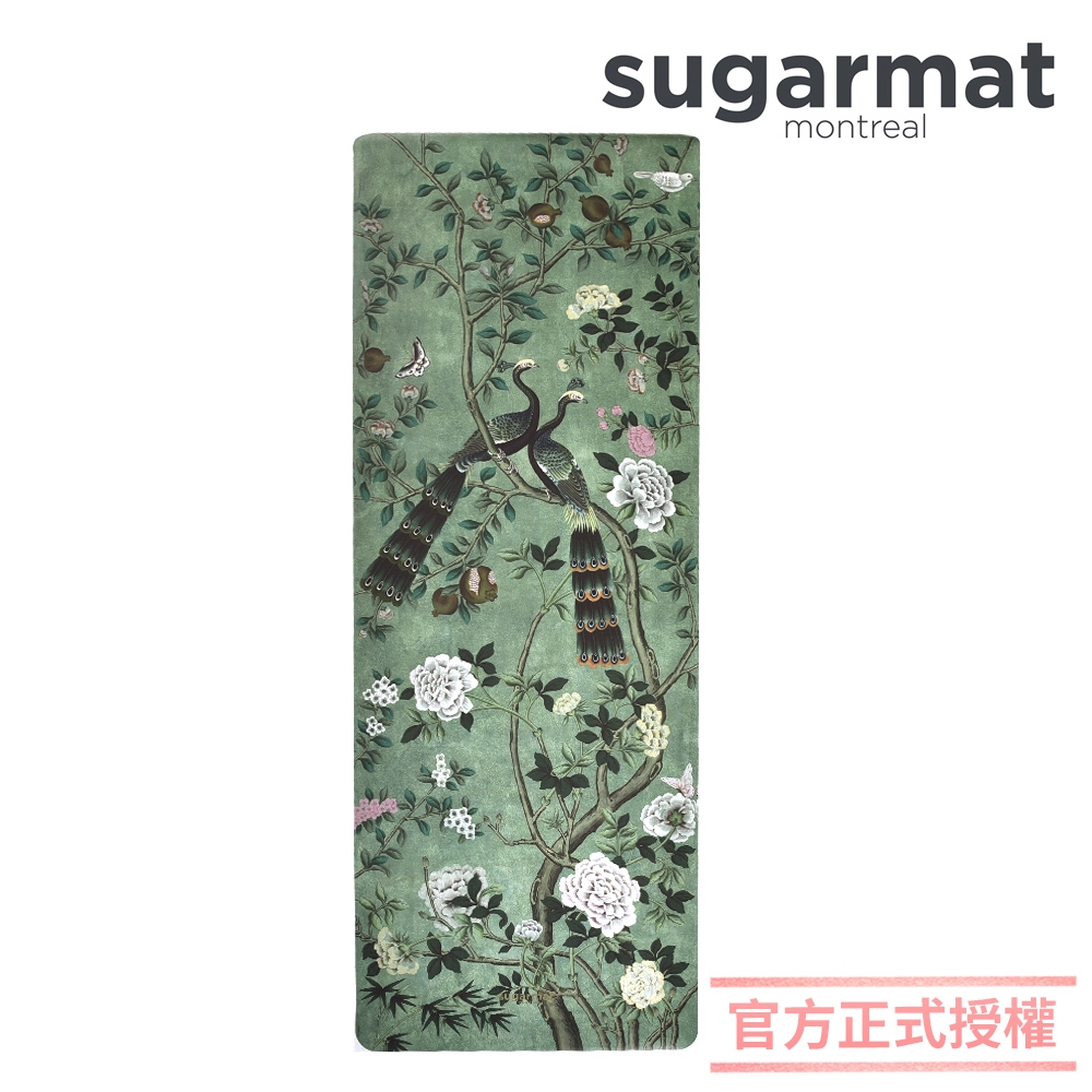 加拿大Sugarmat 頂級加寬PU瑜珈墊(3.0mm) 古典翡翠 Jade Chinoise