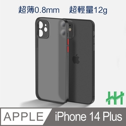 【HH】Apple iPhone 14 Plus (6.7吋)(黑) 超薄磨砂手機殼系列