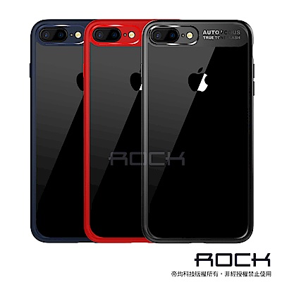 【ROCK】iPhone 7/8 4.7吋晶彩系列抗震防摔手機保護殼