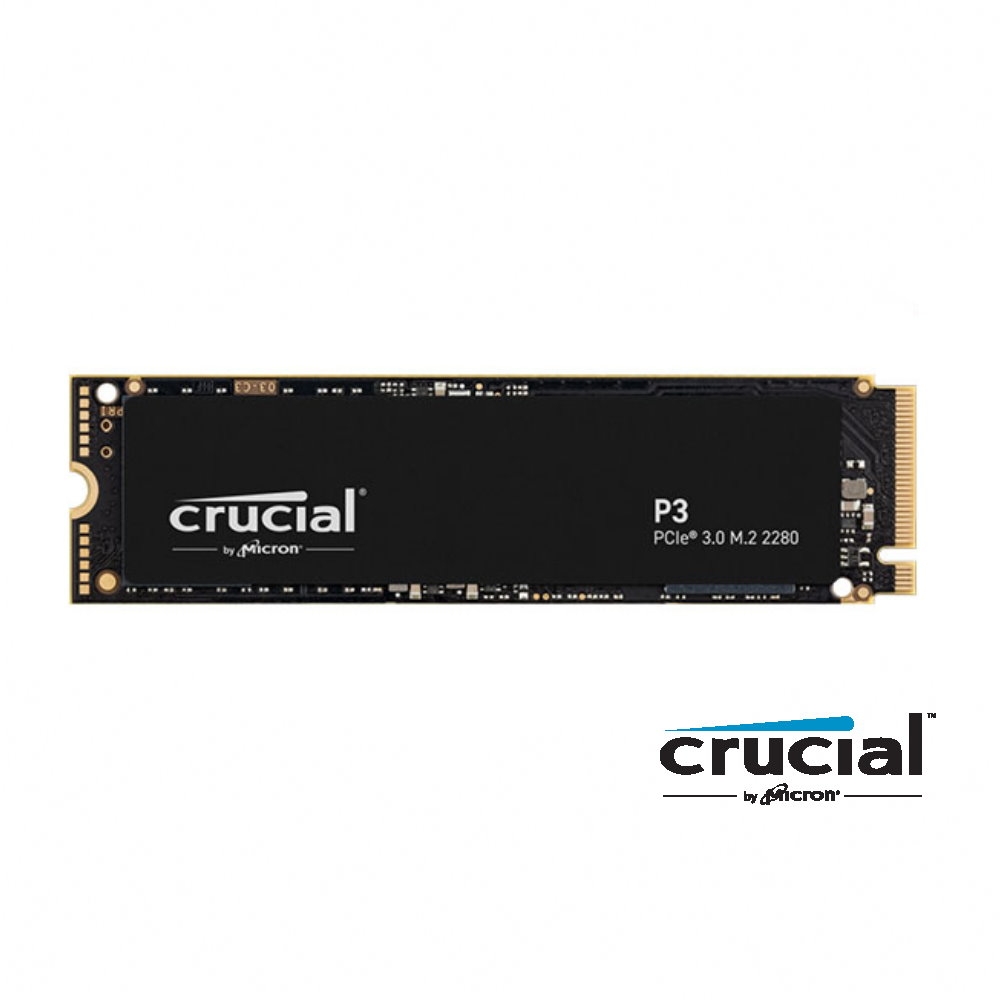 美光 Micron Crucial P3 500G NVMe M.2 PCIe 2280 SSD 固態硬碟