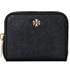 TORY BURCH EMERSON 經典LOGO防刮皮革mini零錢包-黑色 product thumbnail 1