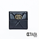 OCTAVIA8 大格小優雅 羊皮金色LOGO三折短夾 共四色 product thumbnail 7