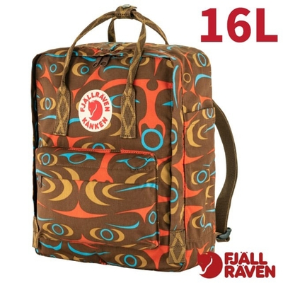 【Fjallraven 北極狐】Kånken Art 輕巧日用背包16L.書包_23200255-967 凱盧茨