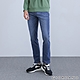 GIORDANO 男裝超彈力修身錐形牛仔褲 - 12 中藍 product thumbnail 1