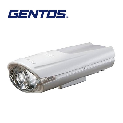Gentos 自行車燈 白 22流明 IPX1(BL-310WH)