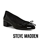 STEVE MADDEN-CHERISH 鏡面蝴蝶結低跟娃娃鞋-黑色 product thumbnail 1