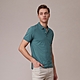 GIORDANO  男裝SORONA涼感素色POLO衫 - 10 北大西洋綠 product thumbnail 2