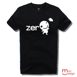 Zero mini潮流設計短T 三色-Minidesign
