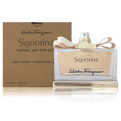 Salvatore Ferragamo Signorina Eleganza 典雅伊人淡香精 100ml Tester 包裝