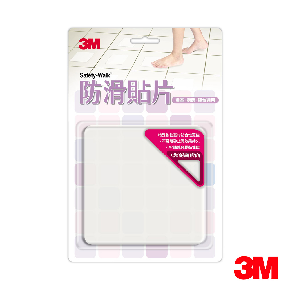 3M 防滑貼片-透明6片裝