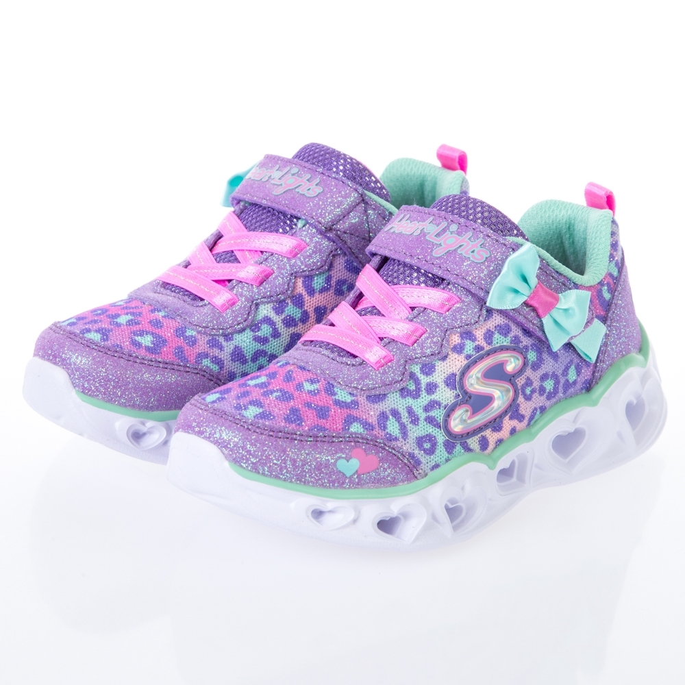 SKECHERS 女嬰童系列 HEART LIGHTS-302088NLVAQ