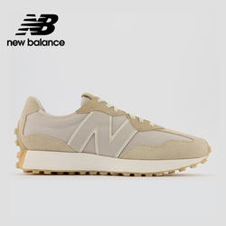 New Balance 中性復古運動鞋 奶茶色