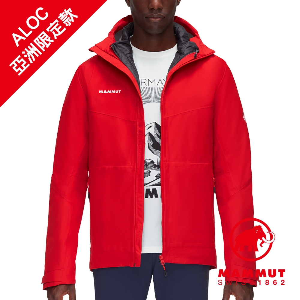 Mammut 長毛象】Convey 3 in 1 HS Hooded AF GTX兩件式防水保暖外套