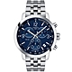 TISSOT 天梭 官方授權 T-Sport PRC 200 CHRONOGRAPH計時腕錶-T1144171104700/藍43mm product thumbnail 1