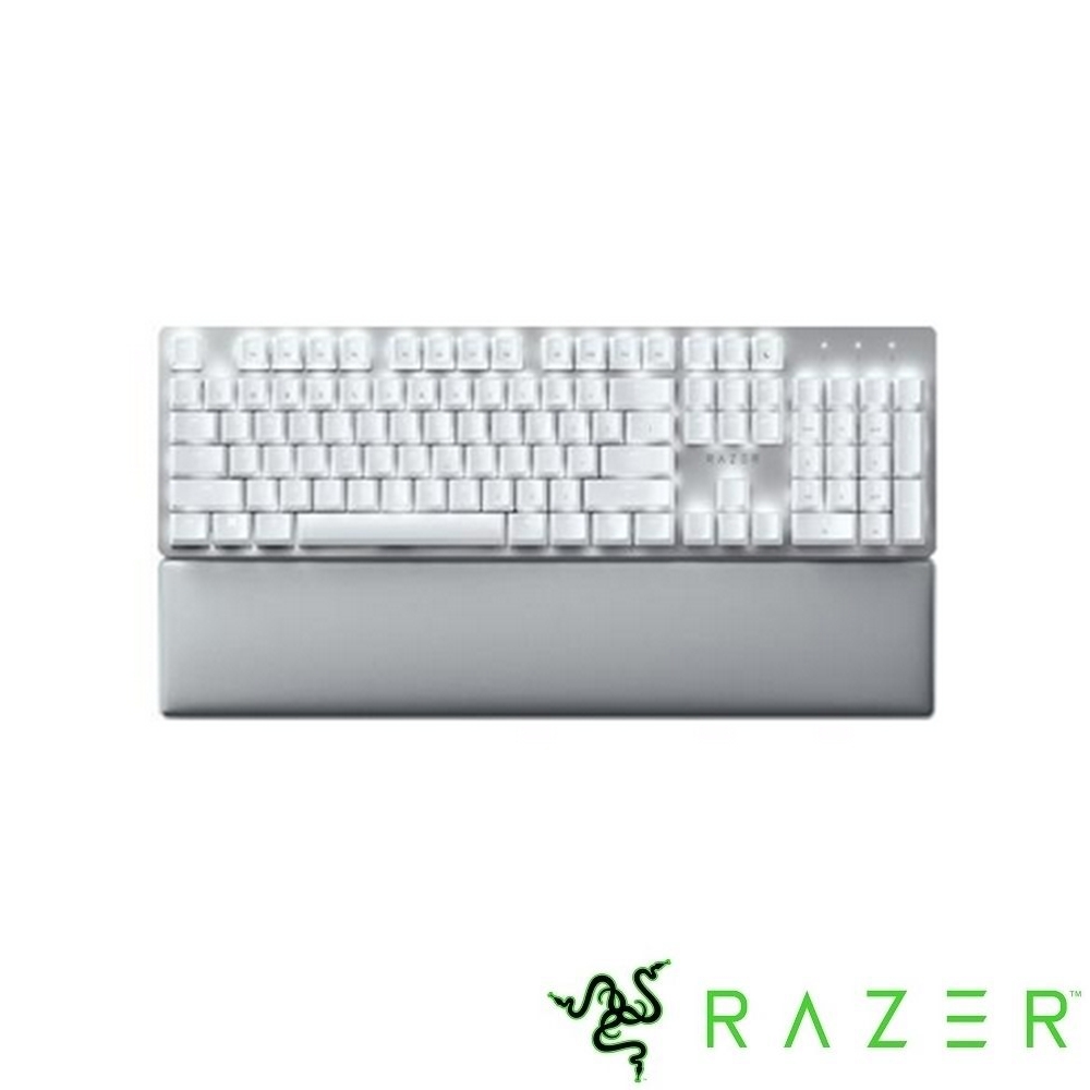 Razer 雷蛇 Pro Type Ultra 無線藍芽機械軸鍵盤白色(中文)