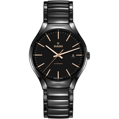 RADO 雷達 官方授權 True 真我系列簡約時尚機械腕錶-R27056162