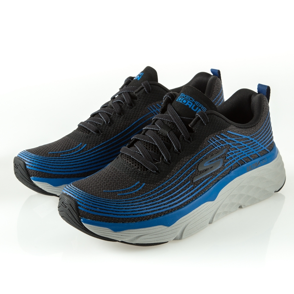 SKECHERS男慢跑GORUN MAX CUSHIONING54430BKBL