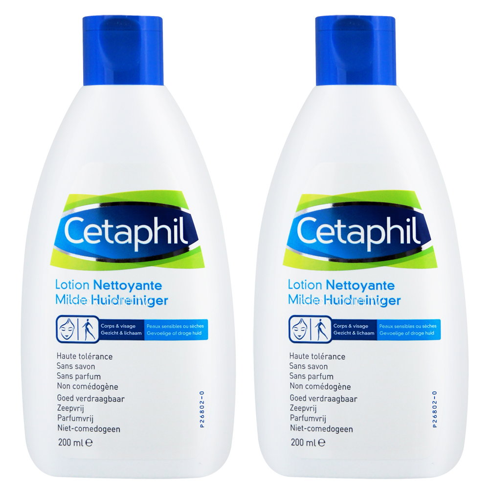 Cetaphil舒特膚 溫和潔膚乳200ml(2入特惠)