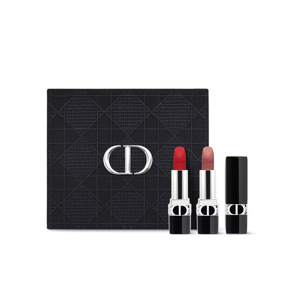 Dior 迪奧 藍星唇膏 限量刺繡禮盒