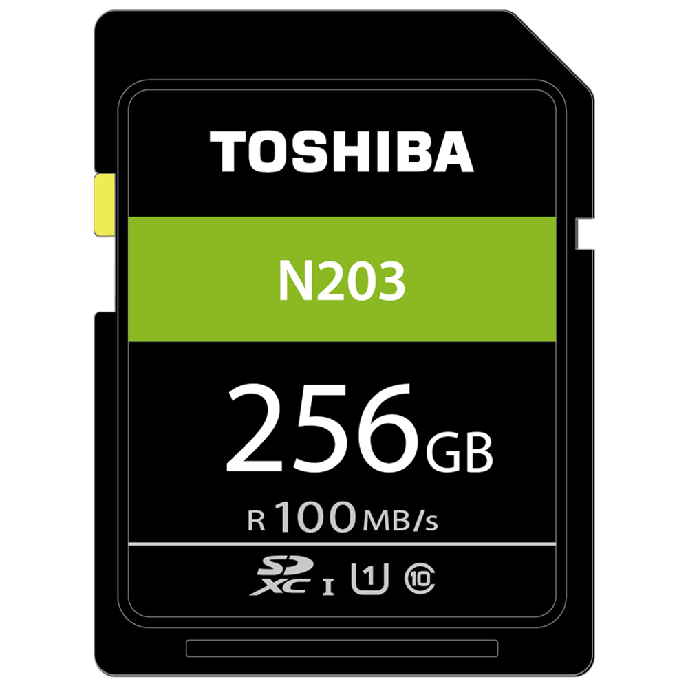 TOSHIBA N203 256GB UHS-I(U1) SDXC 100MB高速記憶卡