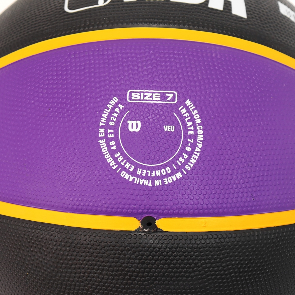 Bola de Basquete Wilson NBA Team Tribute Los Angeles Lakers WTB1300XBLAL -  N°7