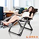 G+居家 無段式3D布休閒躺椅-(銀方管+咖啡布) product thumbnail 2