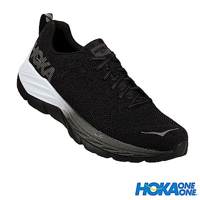 HOKA ONE ONE 女 MACH 夜光版 路跑鞋 黑