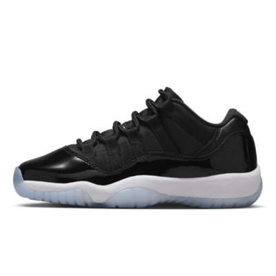 AIR JORDAN 11 LOW SPACE JAM GS 大童 黑藍冰底 (FV5121-004)