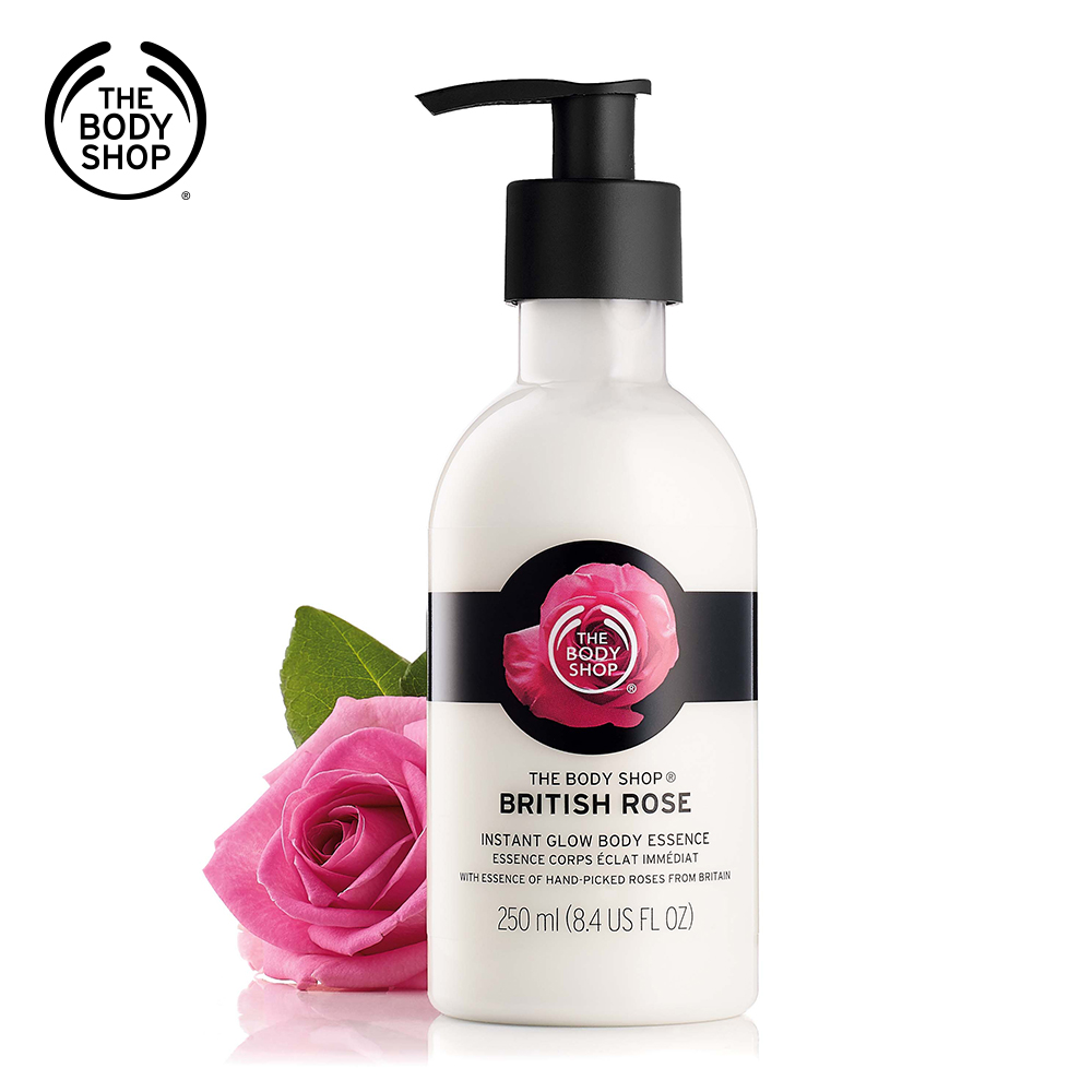 The Body Shop 玫瑰嫩膚身體菁華乳-250ML