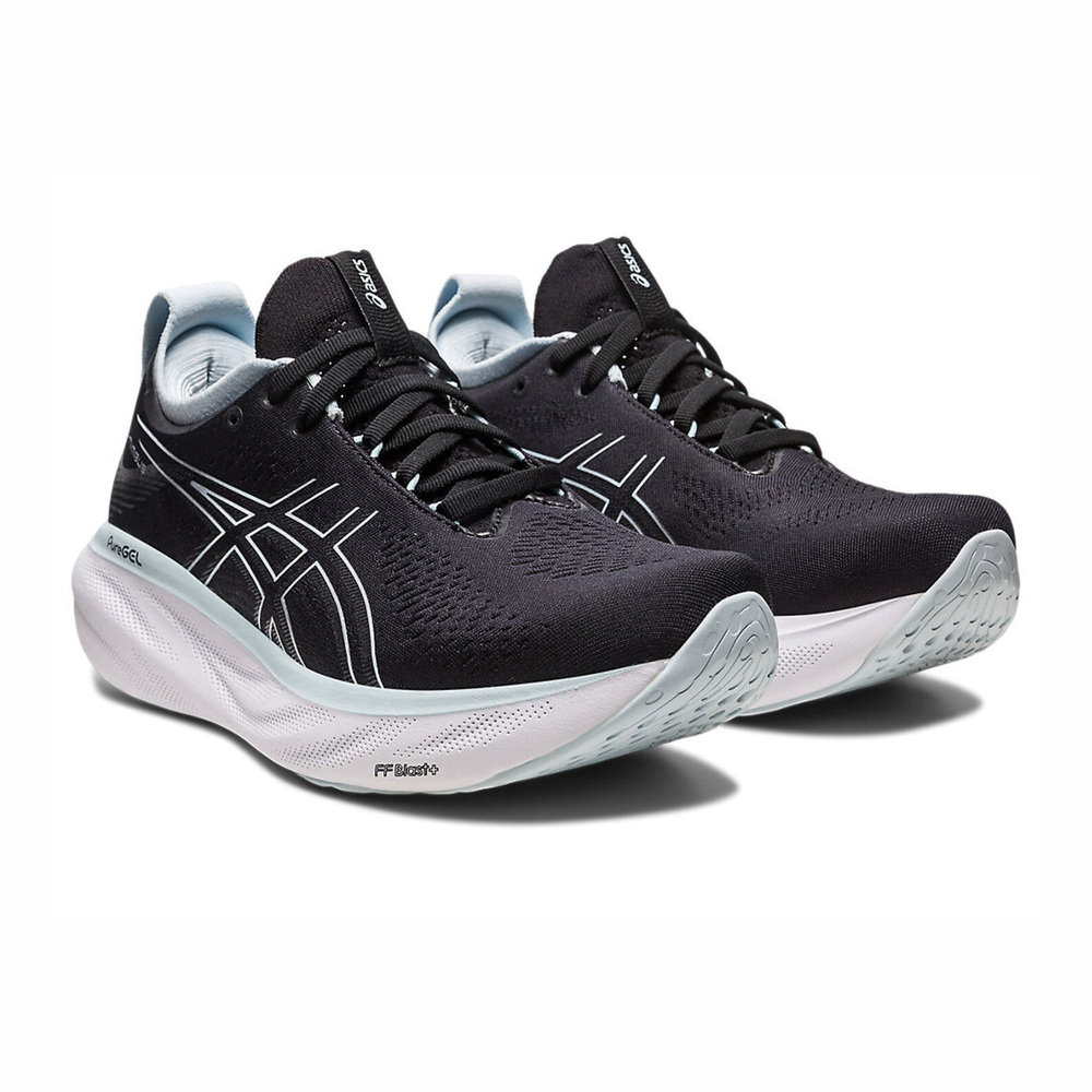 Asics Gel-nimbus 25 [1012B356-003] 女慢跑鞋運動路跑緩震包覆舒適黑