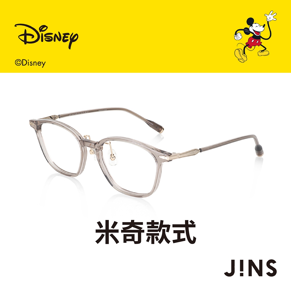 JINS 迪士尼米奇米妮系列第二彈-米奇款式眼鏡(URF-23A-112)透明棕