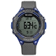 JAGA 捷卡 電子運動 倒數計時 計時碼錶 鬧鈴 防水100米 橡膠手錶-灰藍/48mm product thumbnail 1