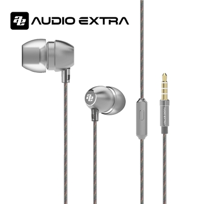 AUDIO EXTRA AE-M7 立體聲含麥克風入耳式耳機-灰色