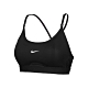 NIKE 女運動內衣-DRI FIT 韻律 瑜珈 運動背心 BRA 慢跑 訓練 CZ4463-010 黑白 product thumbnail 1