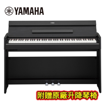 [無卡分期-12期] YAMAHA YDP-S54 電鋼琴 經典黑木紋款 (升降琴椅款)