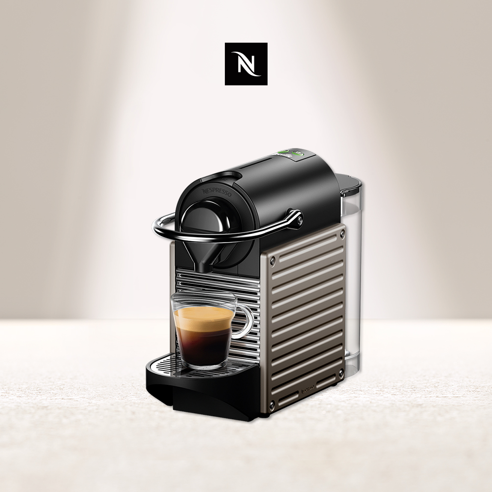 Nespresso 膠囊咖啡機 Pixie_兩色(贈$300咖啡金)