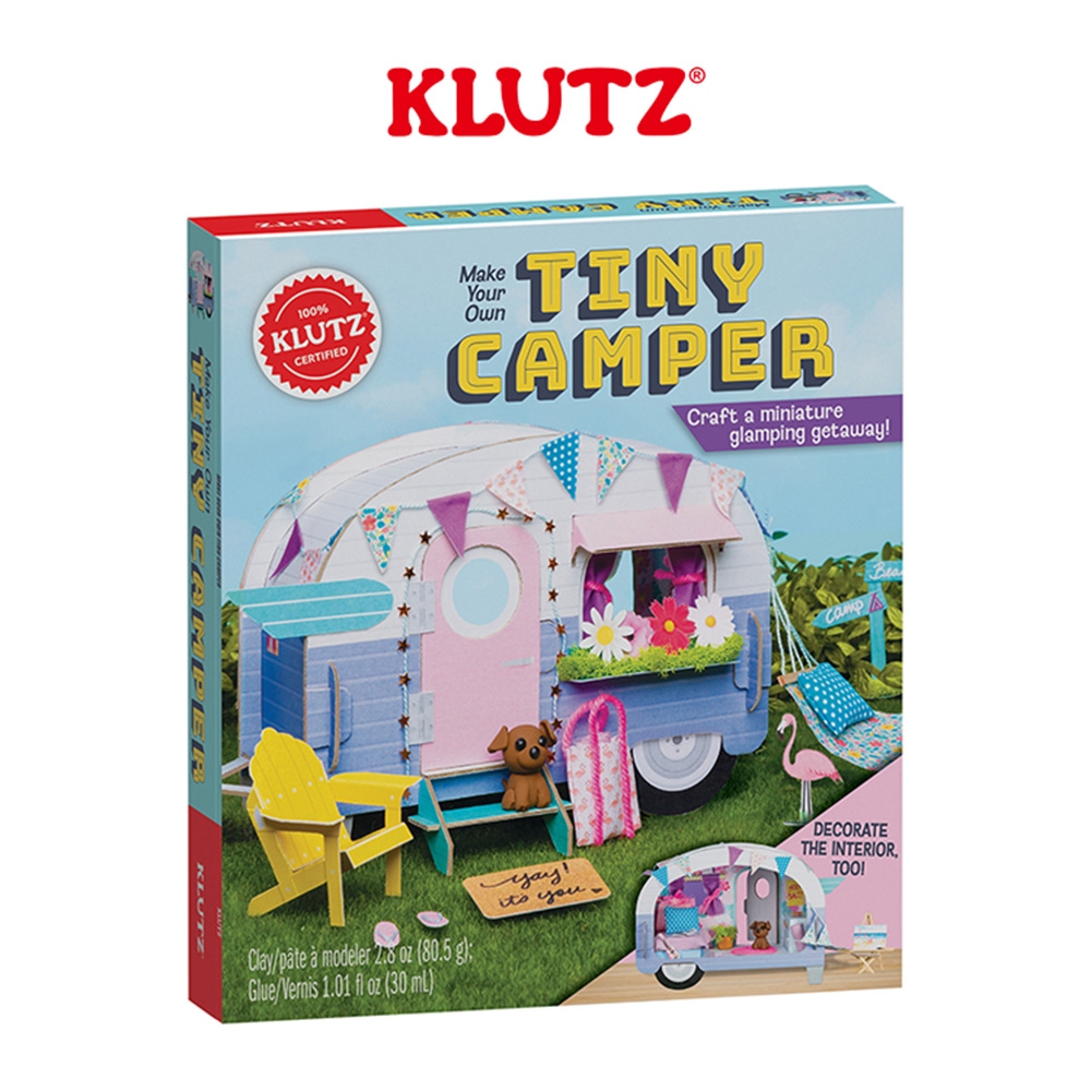 美國 KLUTZ 可愛迷你露營車 Make Your Own Tiny Camper