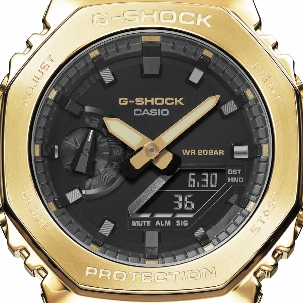 人気ブランドの G-SHOCK GM-2100G-1A9 BOX付 新品未使用 メタルオーク