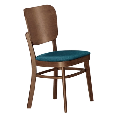 文創集 卡蘿莉北歐風棉麻布實木餐椅(單張餐椅販售出貨)-42.5x49.5x85cm免組