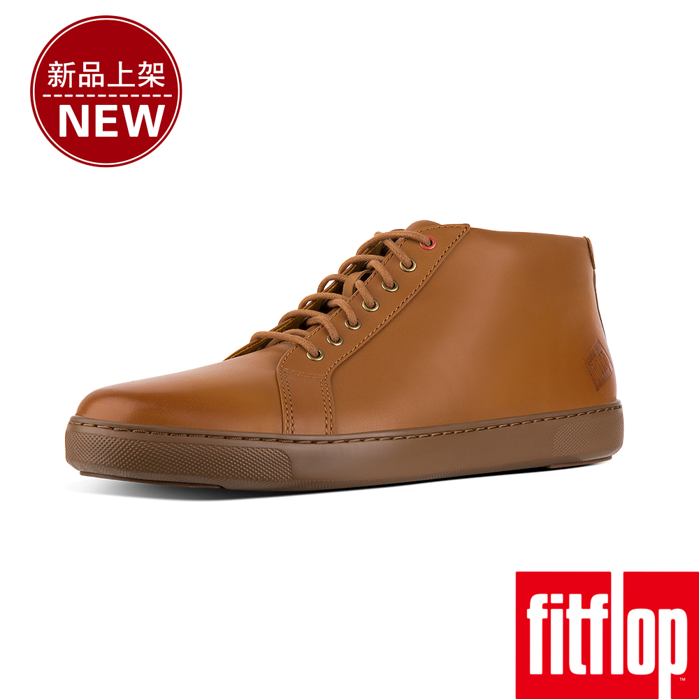 FitFlop ANDOR HIGH-TOP SNEAKERS-淺褐