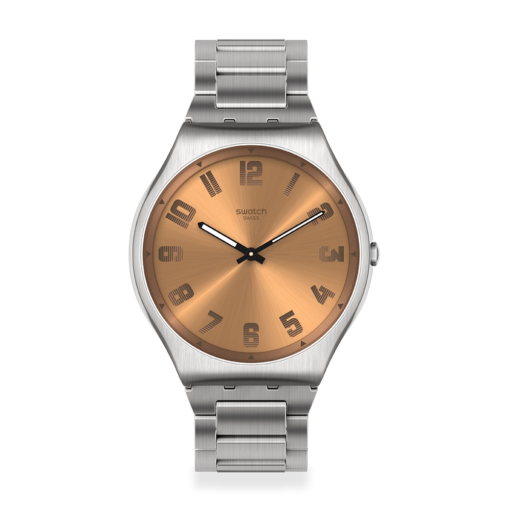 Swatch Skin Irony 超薄金屬系列手錶 SKIN IRONY BRONZE (42mm) 男錶 女錶