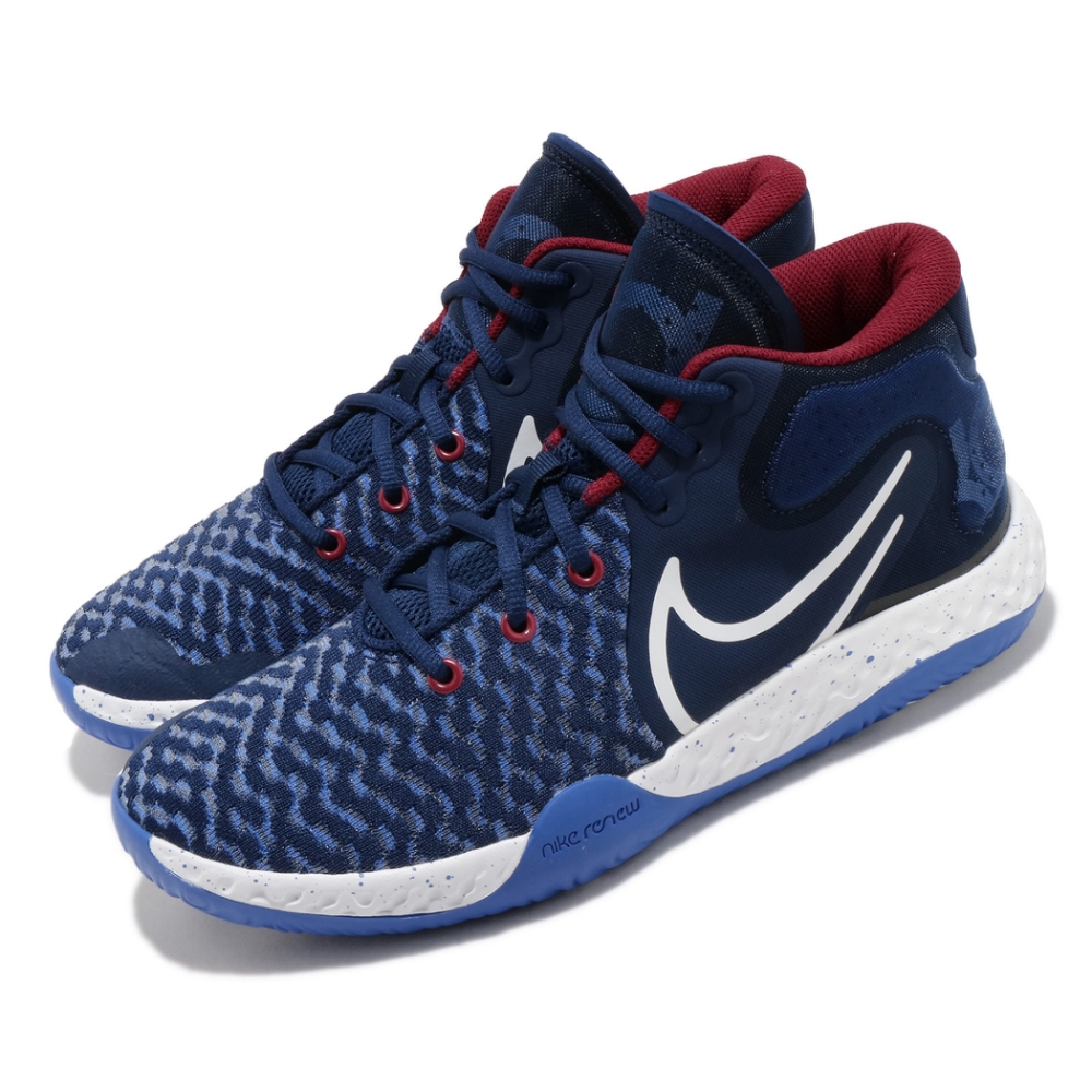 Nike 籃球鞋 KD Trey 5 VIII 運動 男鞋 明星款 避震 包覆 XDR外底 球鞋 藍 紅 CK2089402