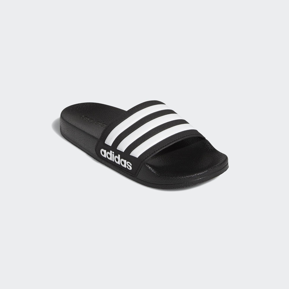 ADIDAS  ADILETTE  中童 運動拖鞋-黑-G27625