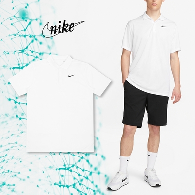 Nike 短袖 Dri-FIT Victory 男款 白 黑 POLO衫 吸濕排汗 高爾夫球衫 運動上衣 DV8538-100