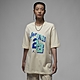 NIKE AS W J  TEE OS GCEL 女短袖上衣-米黃-FQ0362113 product thumbnail 1